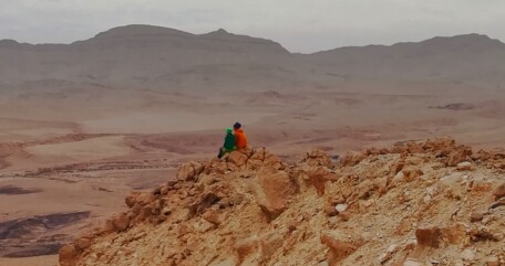 Vue sur le Makhtesh Ramon